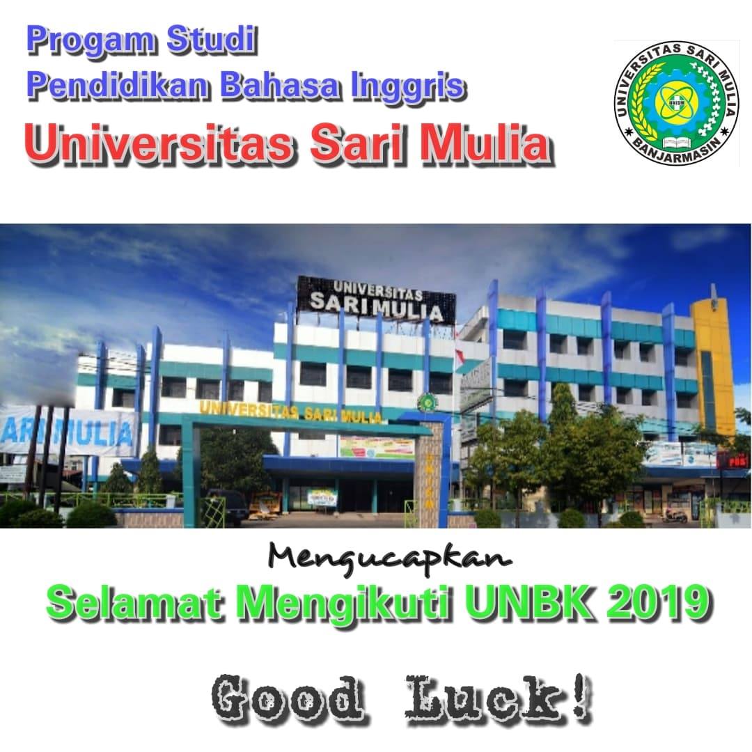 Good Luck for UNBK 2019!…